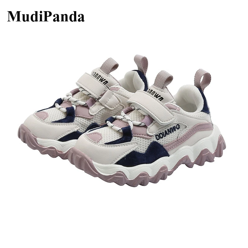 

Кроссовки Детские MudiPanda, весна-осень 2021, дышащие, От 1 до 15 лет