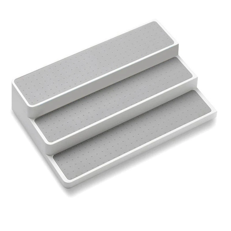 Бытовой Товары 3 х слойные специй лоток лестничного типа Кухня бутылок стеллаж