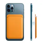 Оригинальный магнитный держатель для карт, чехол для телефона iPhone 12 Pro Max, magsafe, адсорбирование для iPhone 12 Mini 11 Pro, роскошная задняя крышка
