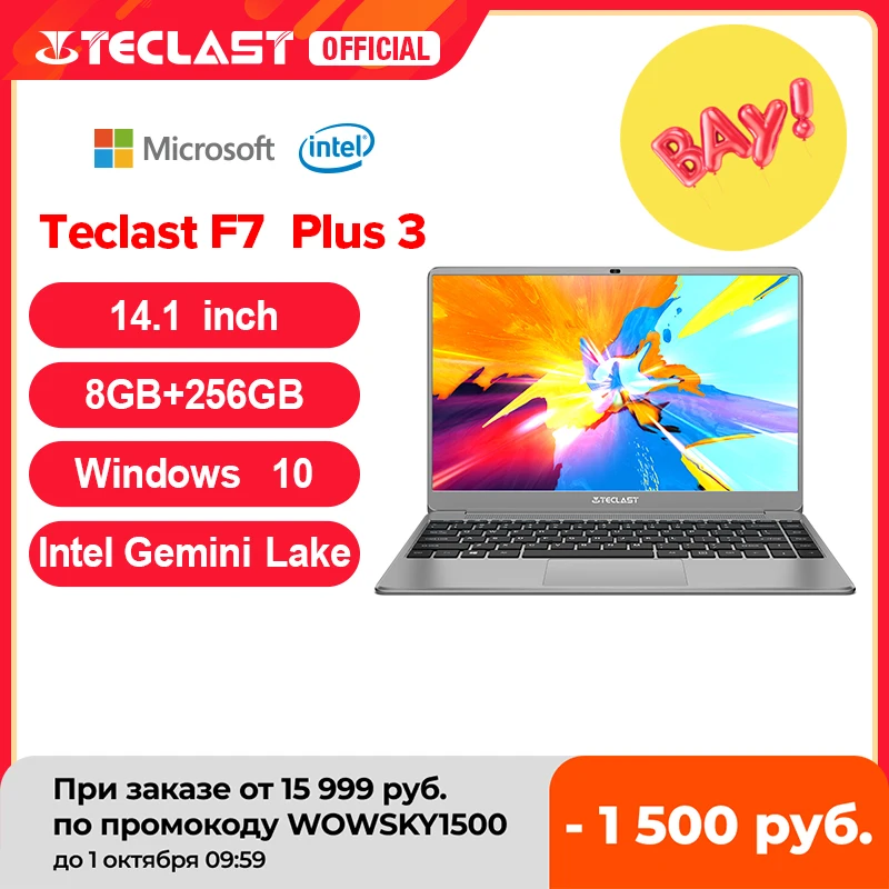 Teclast F7 плюс 3 ноутбука 14,1