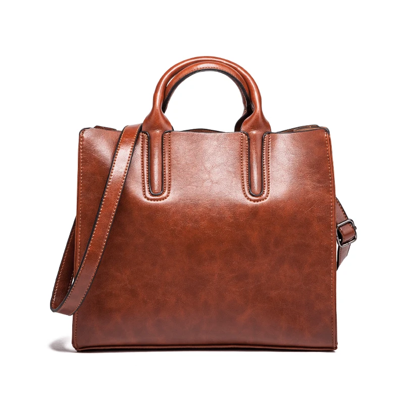 Женская сумка в европейском и американском стиле женские кожаные сумки с воском