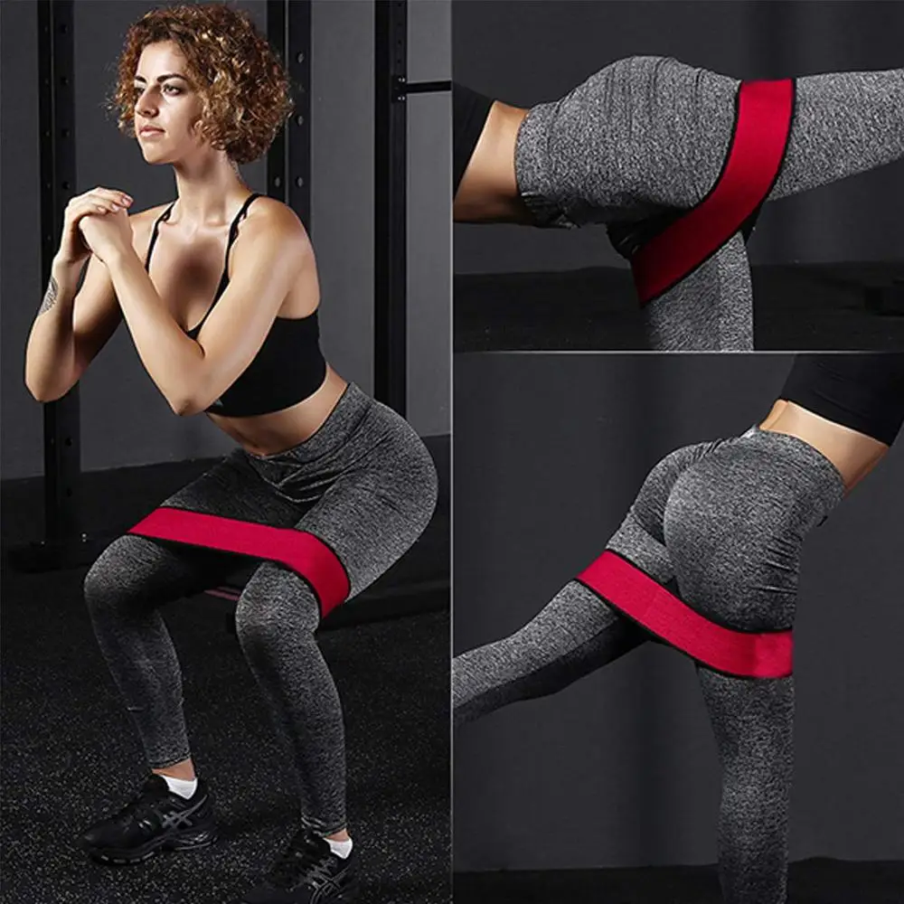 Эспандеры для упражнений набор нескользящих фитнес лент йоги пилатеса ног