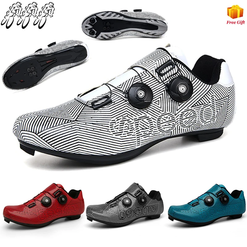

Профессиональная спортивная велосипедная Мужская нескользящая обувь SPD, обувь для шоссейных велосипедов, Спортивная обувь для тренировок ...