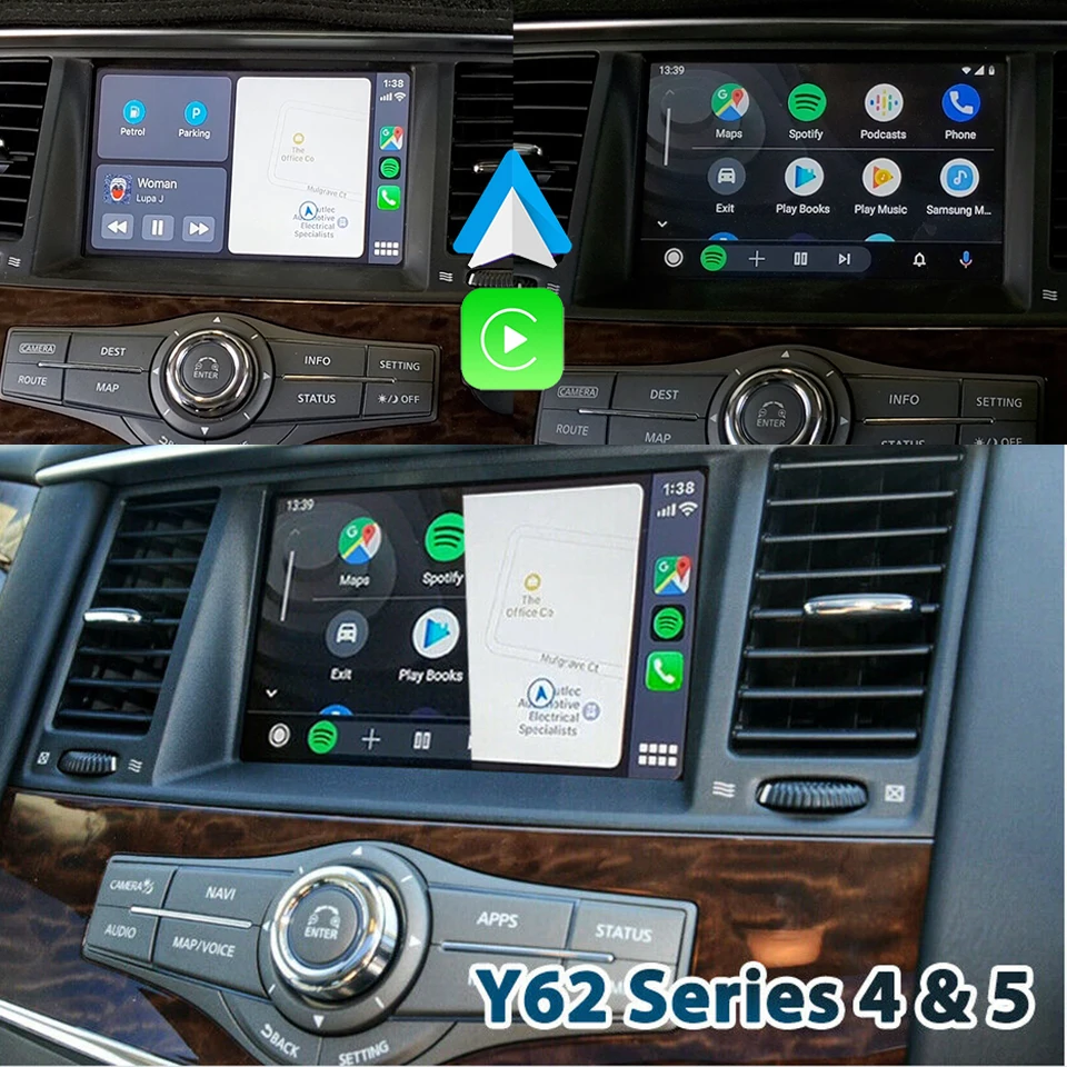 CarSight беспроводной Apple CarPlay для Nissan патруль OEM навигация автомобиль Play Android Авто