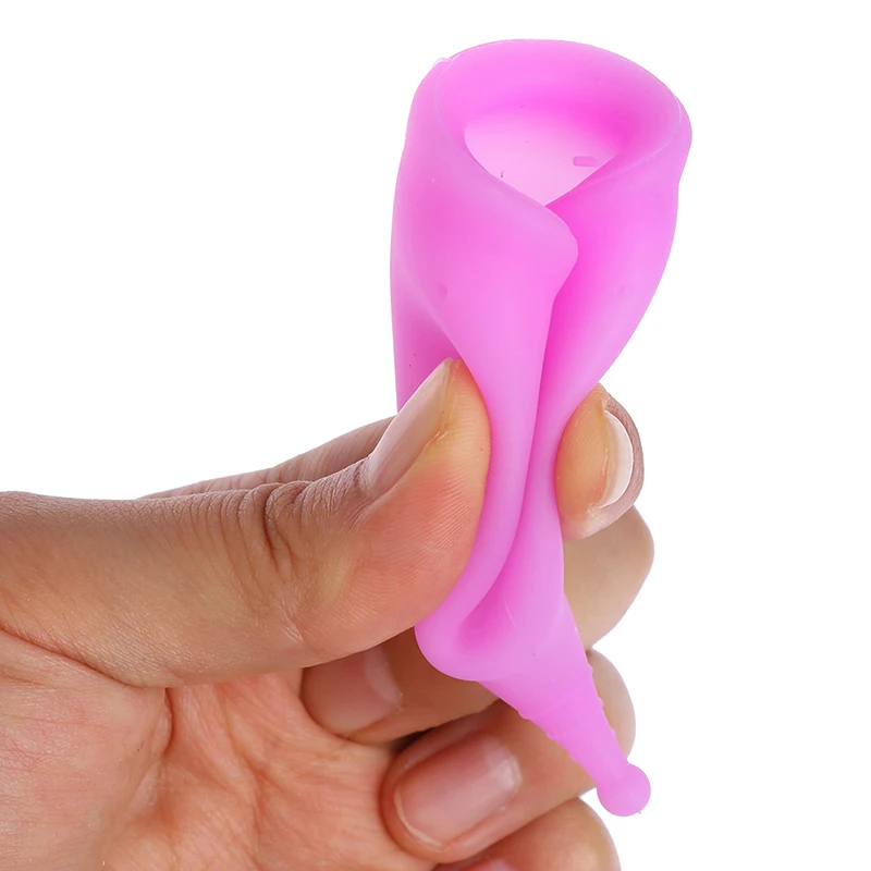 1/2PCS Medical Grade Silicone Menstrual Cup Feminine Hygiene Copa Lady Period Coppetta Mestruale Coupe | Красота и здоровье