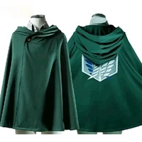 dropshipping japnese anime shingeki no kyojin cloak attack on titan cosplay costumes hoodie cape wing of freedom scouting legion
