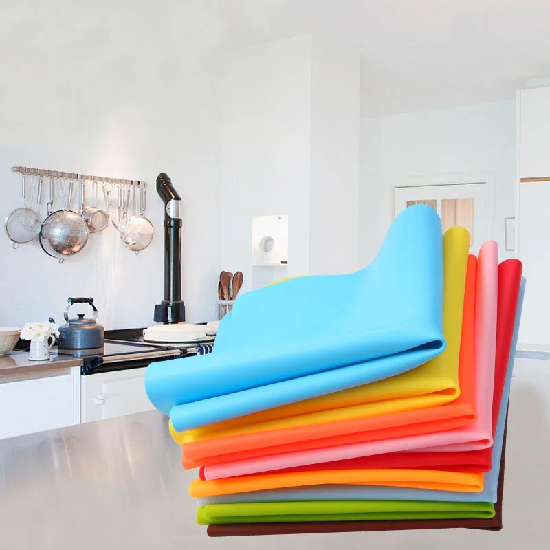 Силиконовый коврик для выпечки духовки теплоизоляционный тестомесителя