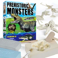 new 3in1 archaeological excavation of educational toy tyrannosaurus rex pterosaurus ichthyosaurus suit gift for kids