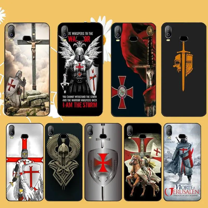 Роскошный чехол для телефона PENGHUWAN Knight Templar DIY Samsung A10 A20 A30 A40 A50 A70 A71 A51 A6 A8 2018 |