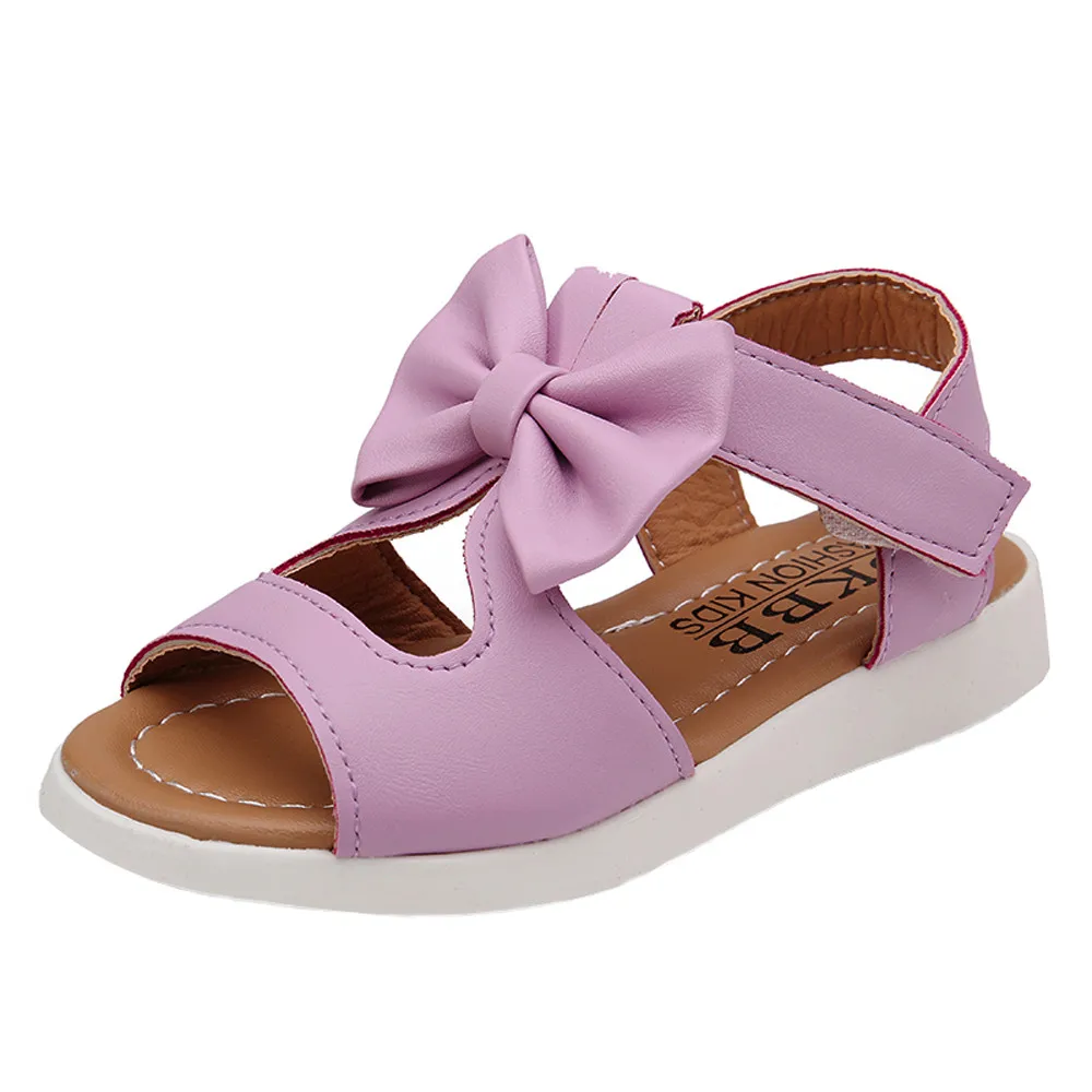 

Kids Girl Shoes Sandals Summer Children Sandals Fashion Bowknot Girls Flat Pricness Shoes Zapatos Verano Sandals For Girls