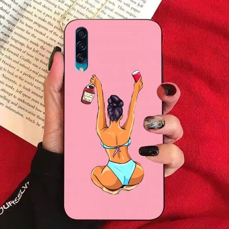 TOPLBPCS зарабатывать деньги черных точек полоски для девочек мягкий чехол телефона