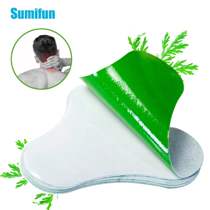 

Sumifun 48pcs Cervical Spondylosis Plaster Wormwood Medical Patch Treatment Muscular Pain Stiff Shoulder Rheumatoid Joint Patch