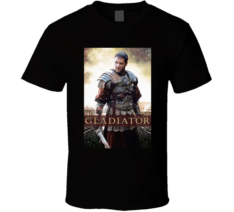 

Men T-Shirt Gladiator Movie T Shirt Tshirt Women T Shirt