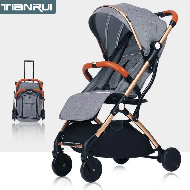 

Babyyoya Tianrui Lightweight Portable Folding Baby Stroller One Key Operation Small And Light Easy For Travel