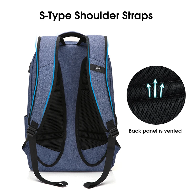 oiwas men business backpack 17 inch laptop bag large capacity backpack waterproof fashion bags for male women notebook traveling free global shipping