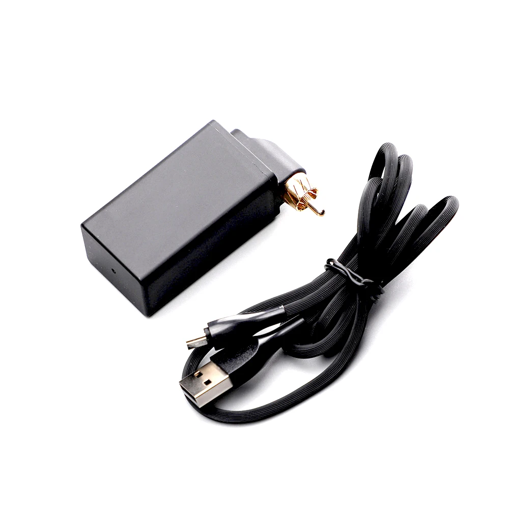 Professional Mini  2000mAh RCA/DC Head Wireless Tattoo Power Supply Cord Battery for Tattoo Supplies