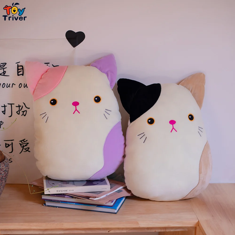

Kawaii кошки милые мягкие плюшевые игрушки прекрасный мультфильм чучело кукла диван-подушка для дома Декор свитер для маленьких девочек; Детс...
