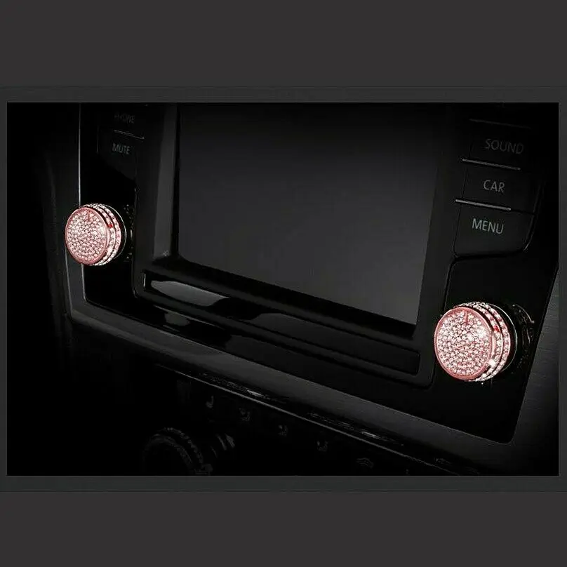 For Volkswagen Passat Golf Diamond Audio Stereo Volume Control Knob Ring Cover | Автомобили и мотоциклы