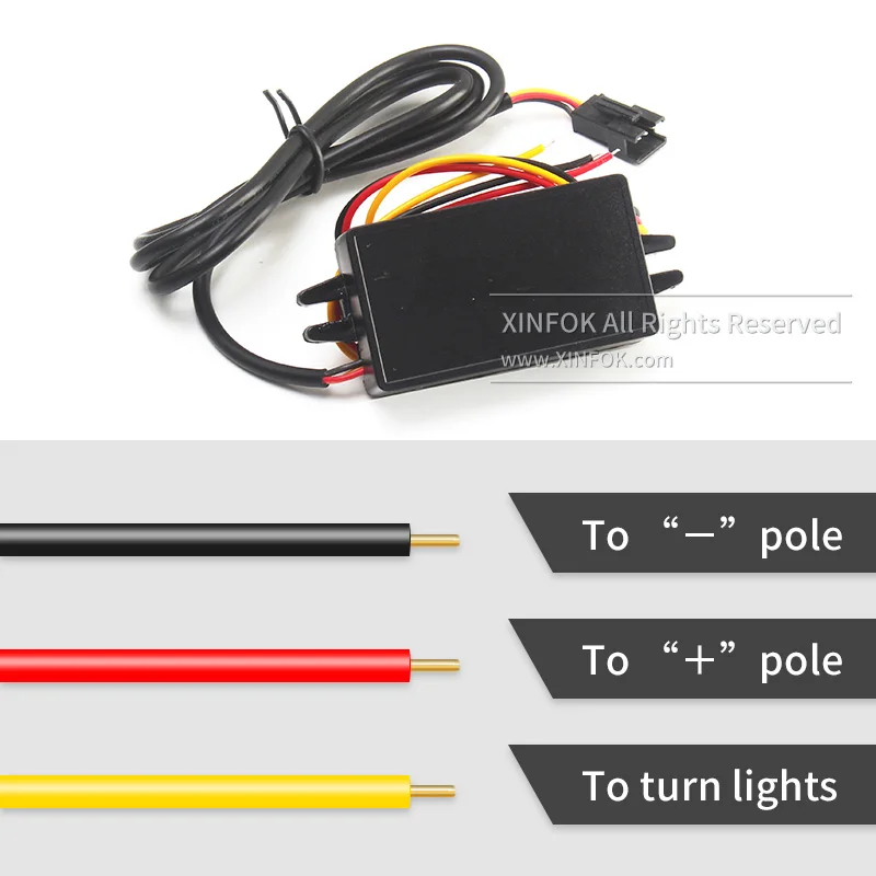 Последовательный поток стиль автомобиля гибкий белый/янтарный Switchback LED DRL дневные ходовые огни с сигналами поворота автомобильный стиль