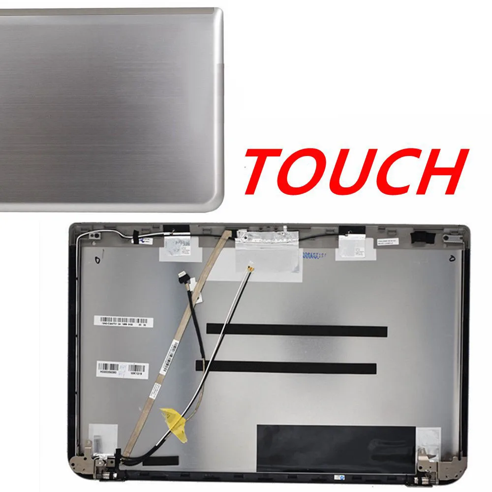 Новый ЖК задняя крышка для Toshiba Satellite P55t A P55T A5202 петли H000056090 сенсорный экран
