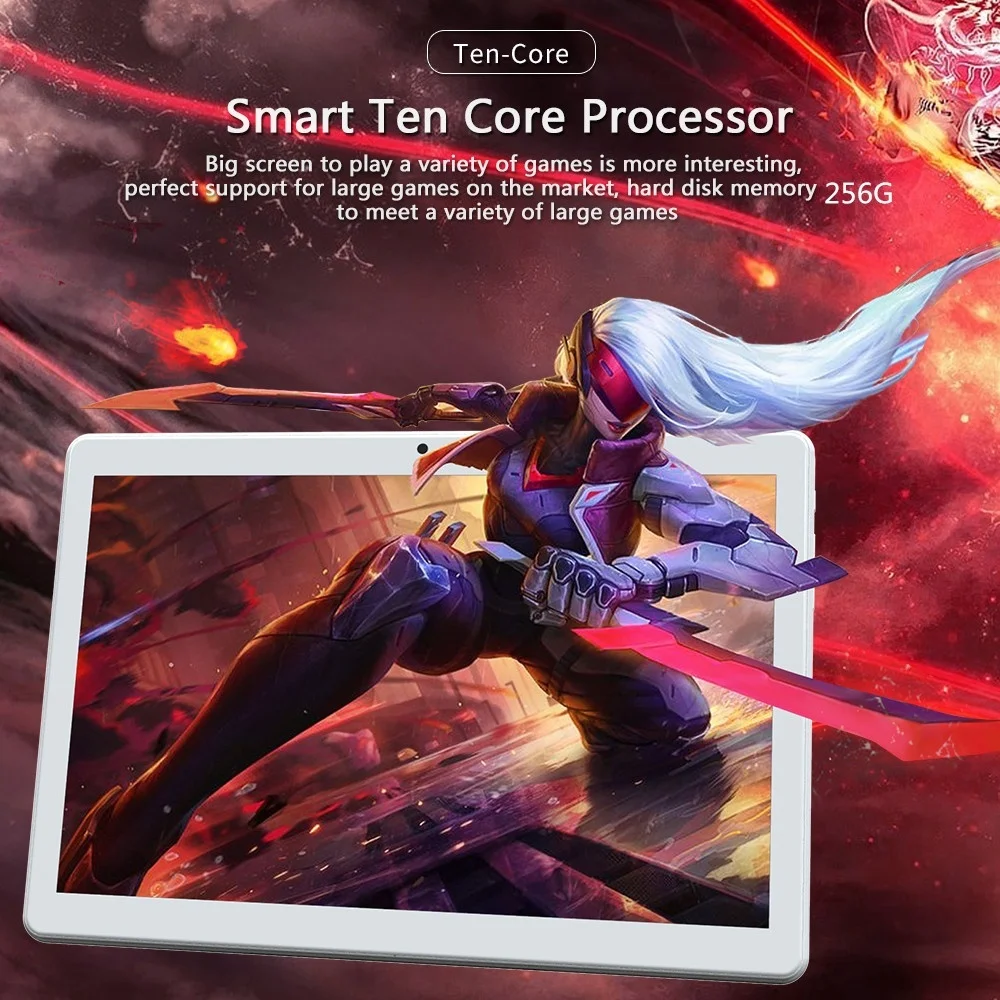 

2021 High cost performance ratio Hot Sell 10 Inch Tablet 6G+128GB Cheap Tablets Android 9.0 4G Network Octa Core Dual SIM Card