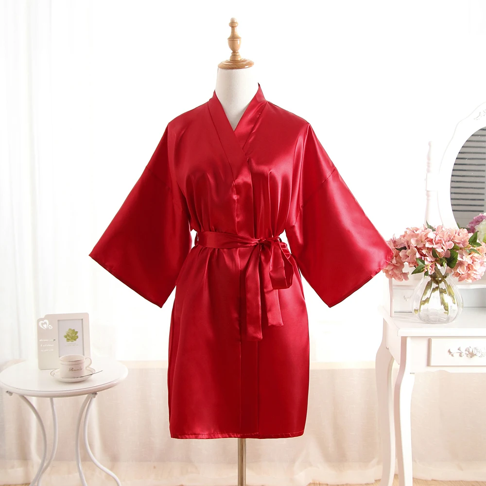 

2021 Men Nightwear Sleep Home Summer Silk Satin Long Robes Summer Wrap Dressing Gown Bathrobe Nightgown Pajamas Breathable Male