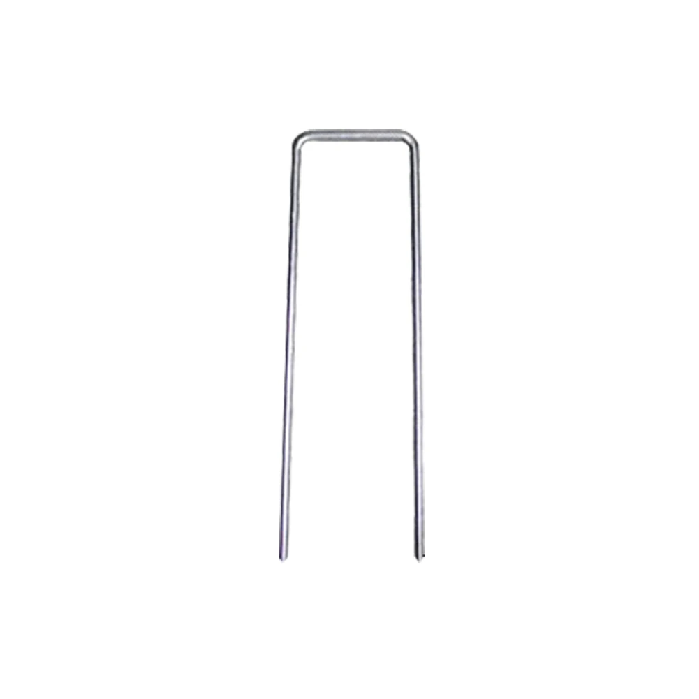 Weedmat Insect Control Garden Staple Netting Stakes Tarpaulin Fixing Lawn Ground Peg Galvanized Steel U-Type Nail | Обустройство дома