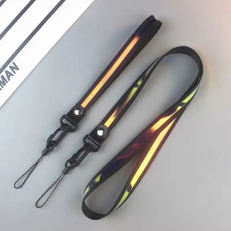 Новый 50 см лазерный крючок для мобильного телефона ремни рук ключей ID карты