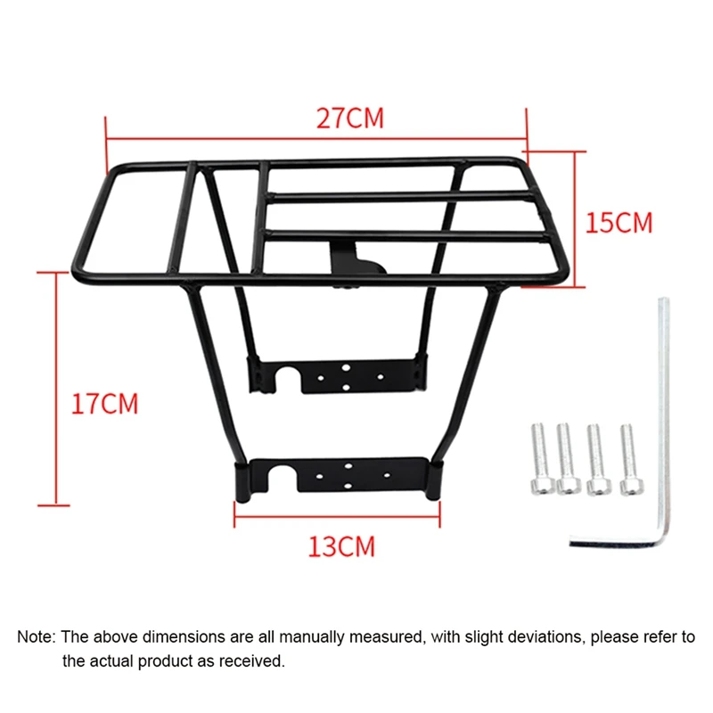 

for Xiaomi M365 1S Pro Scooter Rear Rack Cargo Rack Quick Release Adjustable Electric Scooter Luggage Carrier Back Shelf