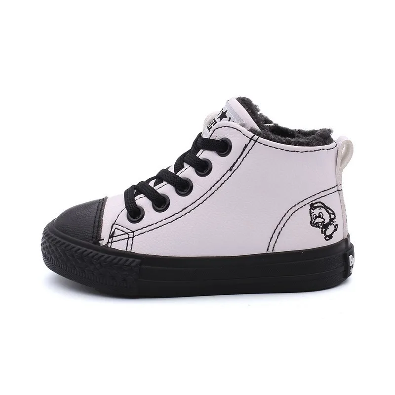 Новинка 2018 зимние ботинки для девочек детская обувь с хлопковой подкладкой