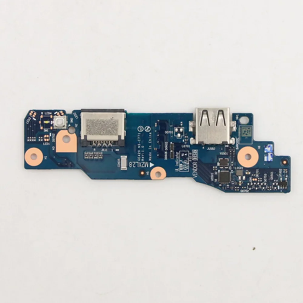 New Original USB Sub Card Board Connector For Lenovo Thinkpad E14 Gen 2 witch Board USB Small Board NS-C771 FRU 5C50S73054
