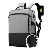 weysfor vogue waterproof solid large backpack men laptop bag black backpack man travel backpack teenager bookbag oxford backpack