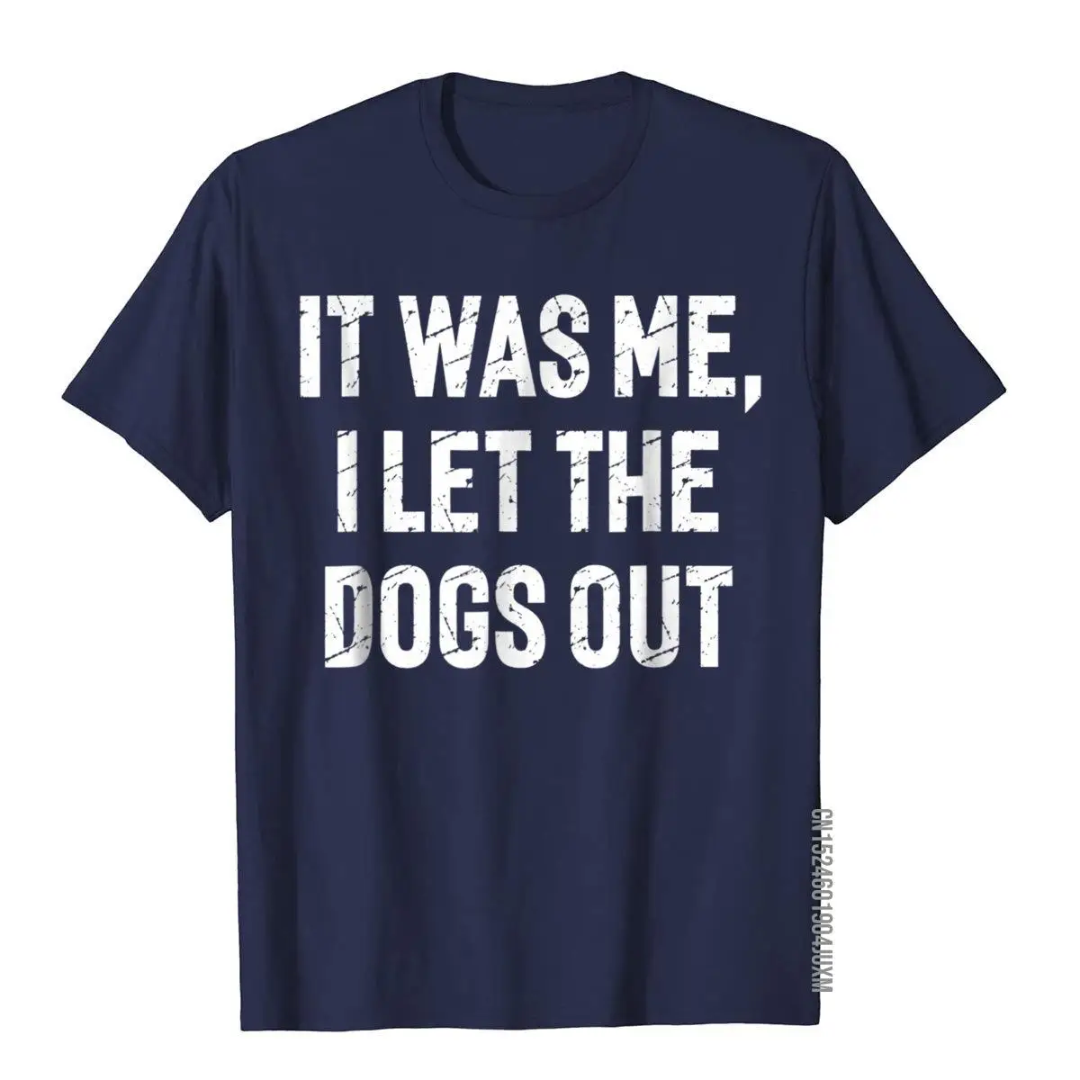 Смешная забавная футболка из хлопка с надписью It Was Me I Let The Dogs Out мужские Топы И