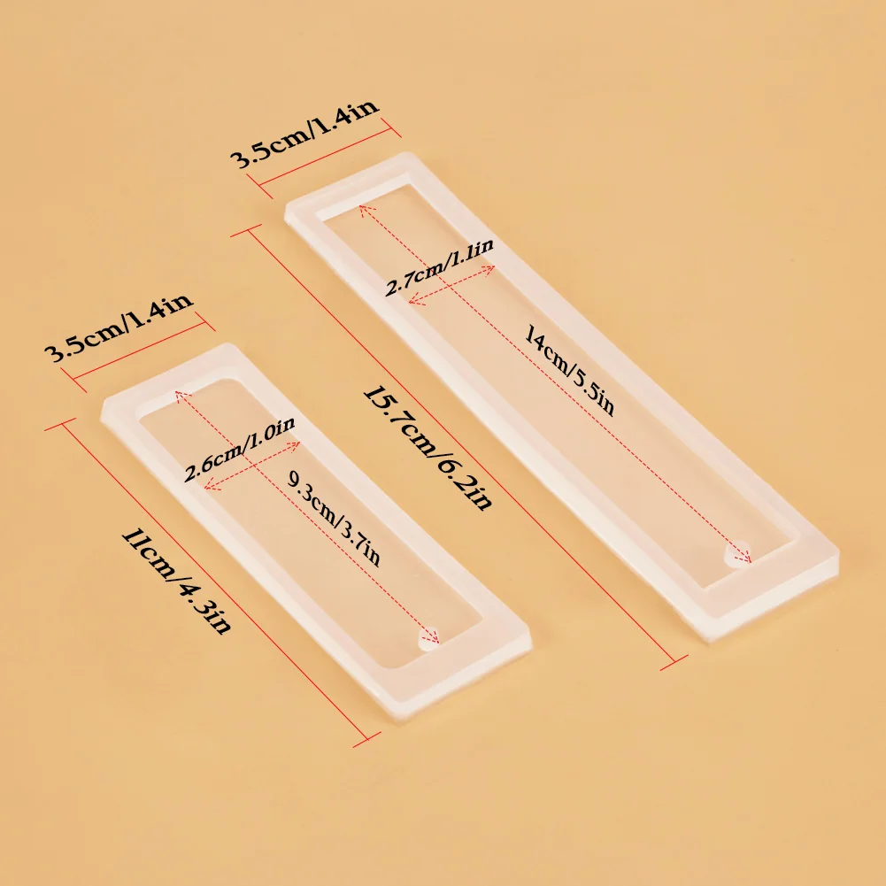 3 шт./компл. силиконовая форма для закладок самостоятельного изготовления из