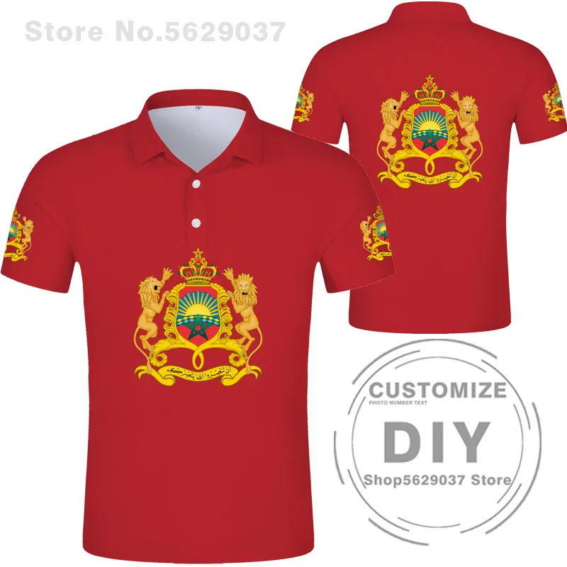 Марокко Поло рубашка собственными руками Сделай Сам Бесплатная изготовление под