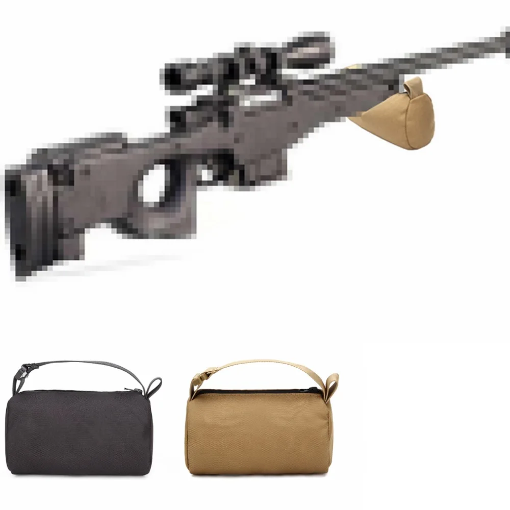 

Sniper Shooting Bag Front Rear Bag Target Stand Rifle Support Sandbag Bench Unfilled Outdoor Tack Driver Hunting Rifle Rest