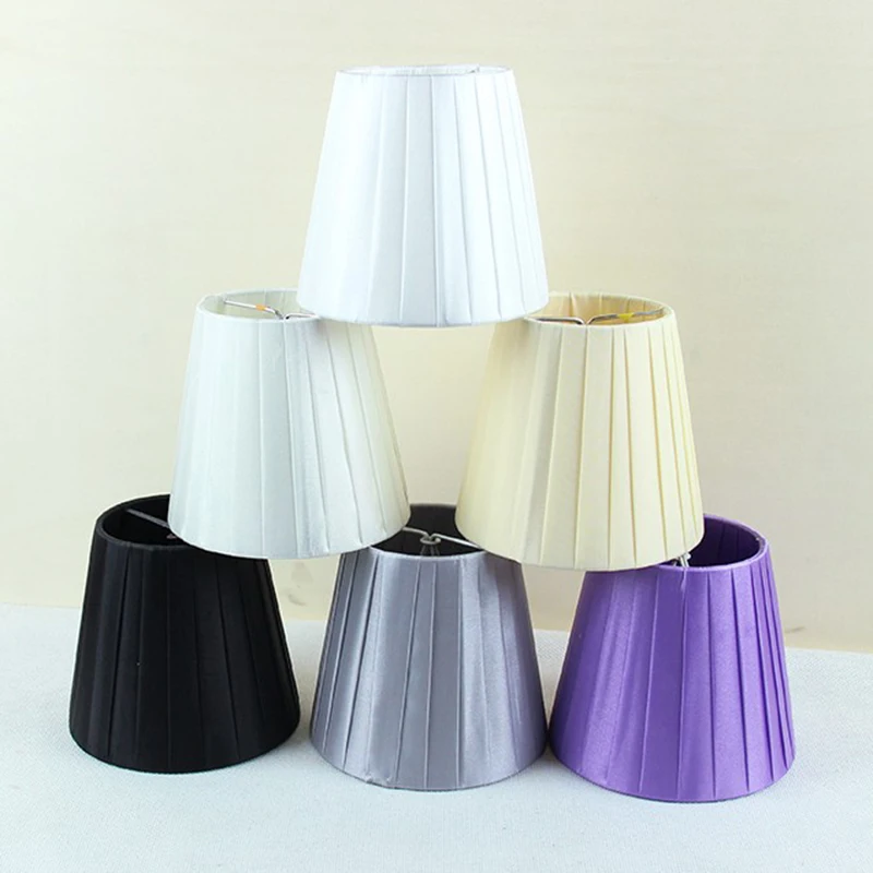 

2 шт., плиссированный абажур для люстры, 12 см