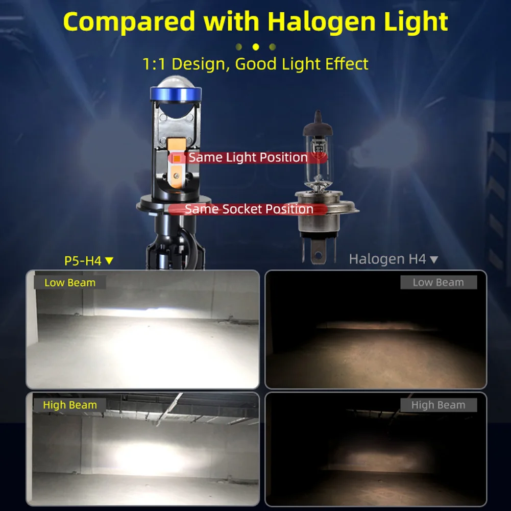 1 пара Автомобильные светодиодные лампы H7 36 Вт 6000 лм 3500K/K|Передние LED-фары для авто|