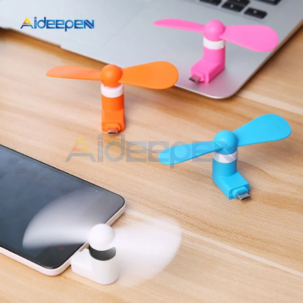 5V Portable Micro USB Cooling Fan Mute Mini Cooler For Mobile Android Cell Phone At Home Office | Инструменты