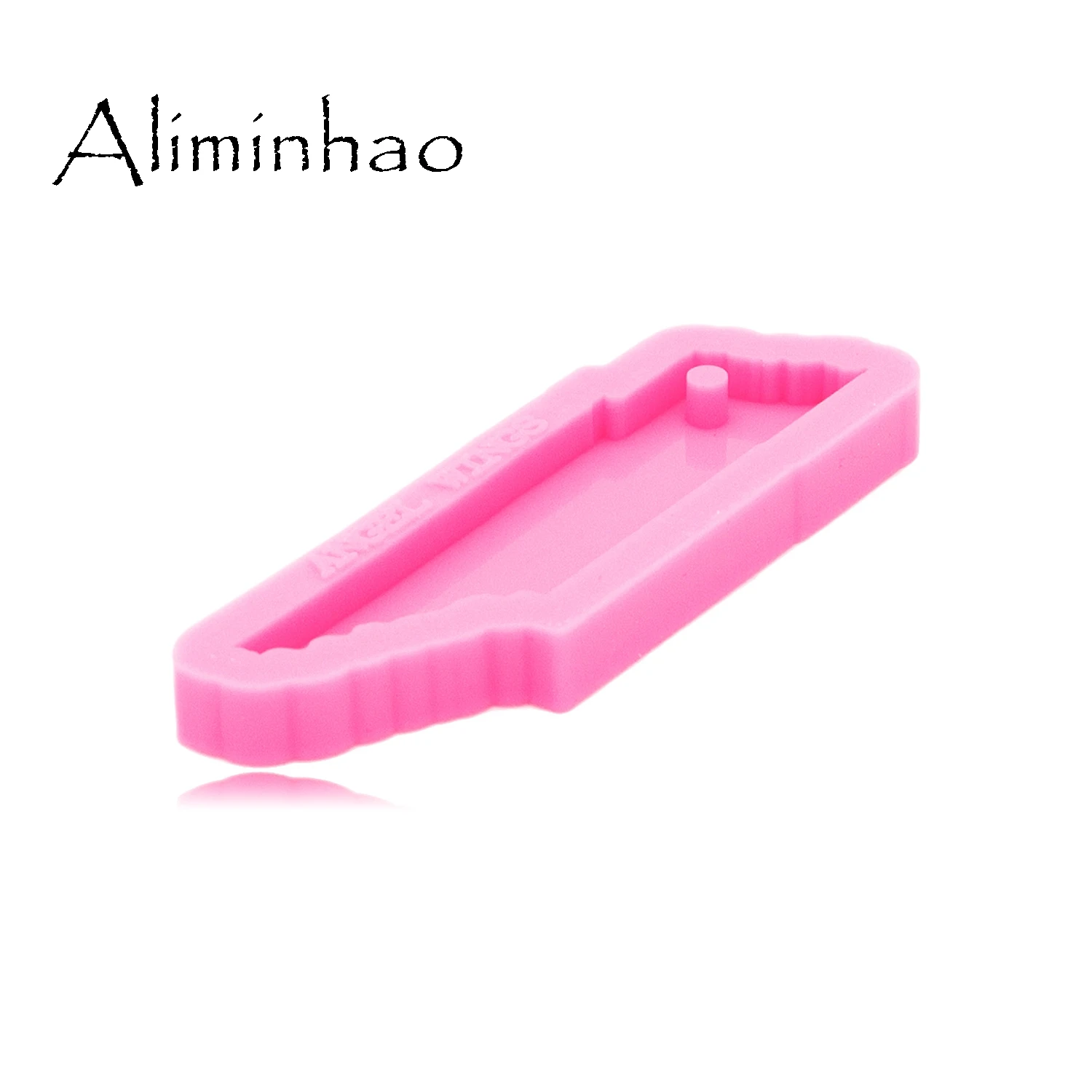 DY0231 Блестящий глянцевый карта штатов США Теннесси Форма силиконовый брелок