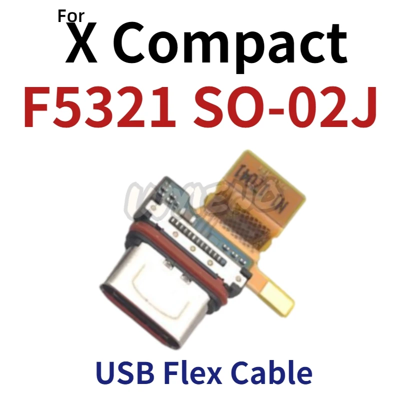 Wyieno For Sony Xperia X Compact F5321 SO-02J XC USB Dock Charging Port Plug Charger Connect Flex Cable Board | Мобильные телефоны