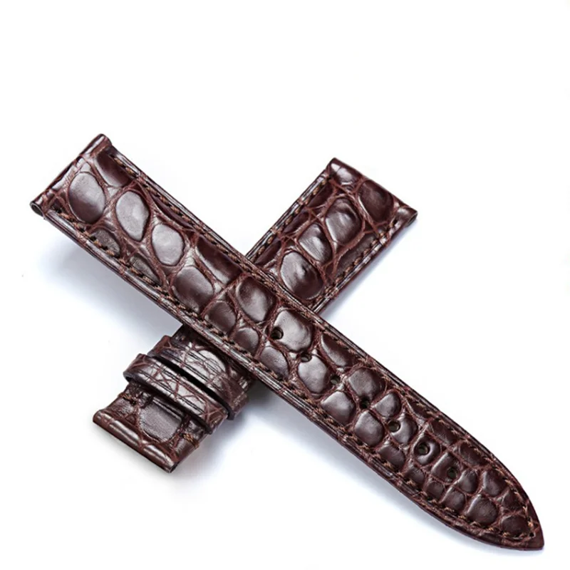Real Alligator Watch Strap Genuine Leather Watch Bands For Men Or Women Watch Accessories 12 - 24mm