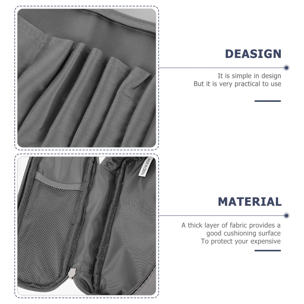 

Portable Makeup Brush Case Pouch Holder Toiletry Cosmetic Bag for Travel