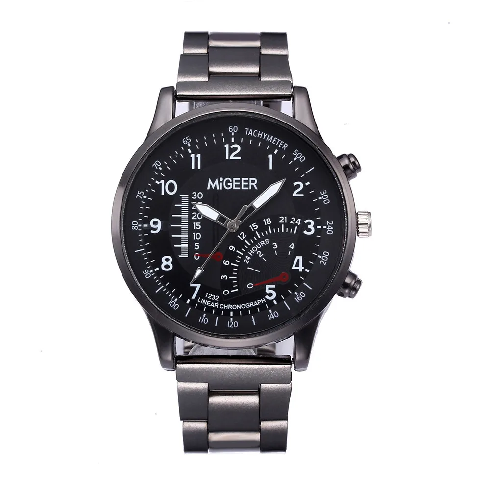 

New Luxury Fashionable casual Fashion Man Design Stainless Steel Analog Alloy Quartz Wrist Watch Мужские кварцевые часы relojes