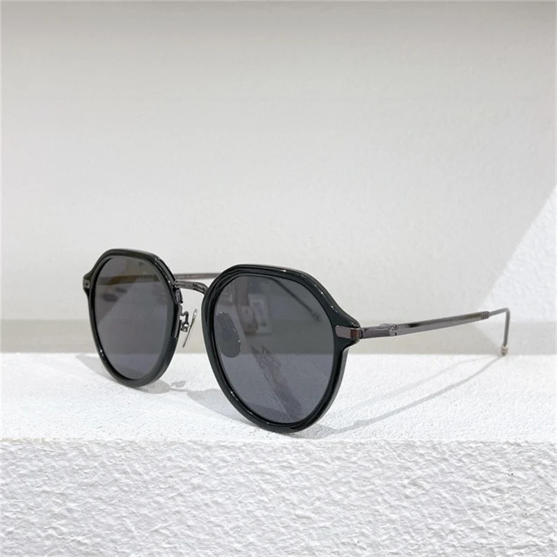 

2021 Original Luxury Designer Brand Thom Sunglasses for Women and Men TBX421 Vintage Oculos De Sol Feminino Masculino UV400