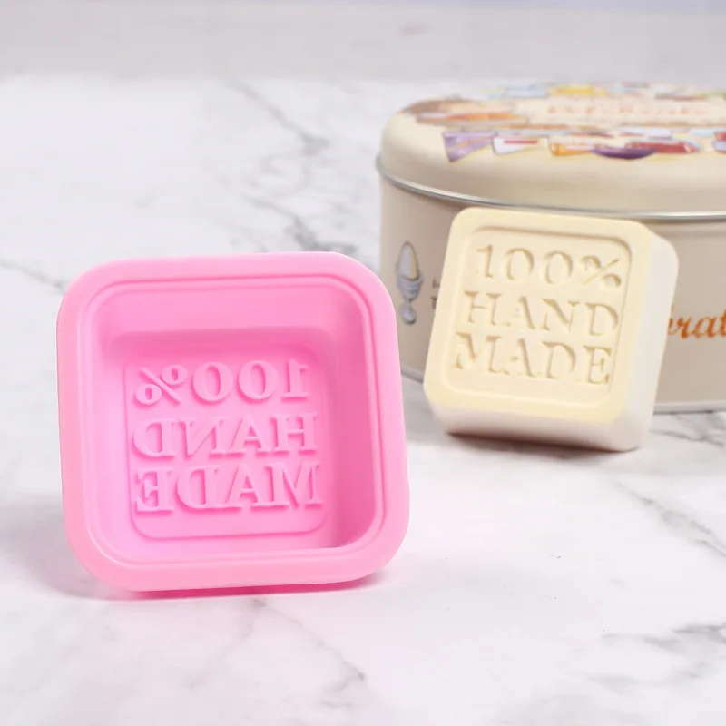 

Silicone Soap Molds Square DIY Handmade Loaf Mould for Soap Making Supplies Cake Pan Pudding Muffin Brownie Baking Craft Tools