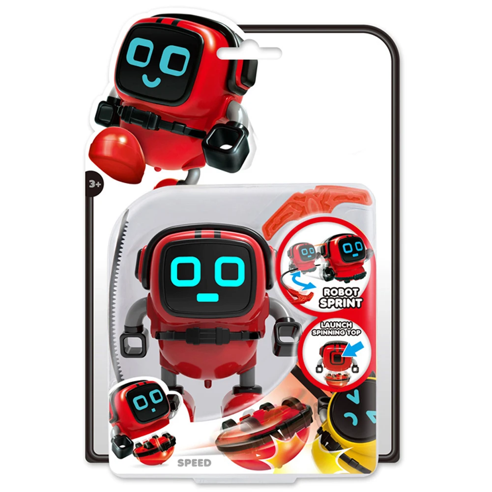 Робот Игрушки-гироскопы съемные топы 3 режима запуск автомобиля робот-гироскоп