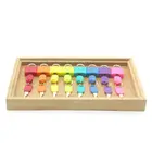Набор ключей с цветными замками Монтессори, Детский развивающий набор сенсорных игрушек для раннего обучения, лучший подарок для детей 8 шт.10 шт.