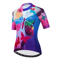 short sleeve cycling jerseys women bicycle tops breathable mountain bike shirts quick dry