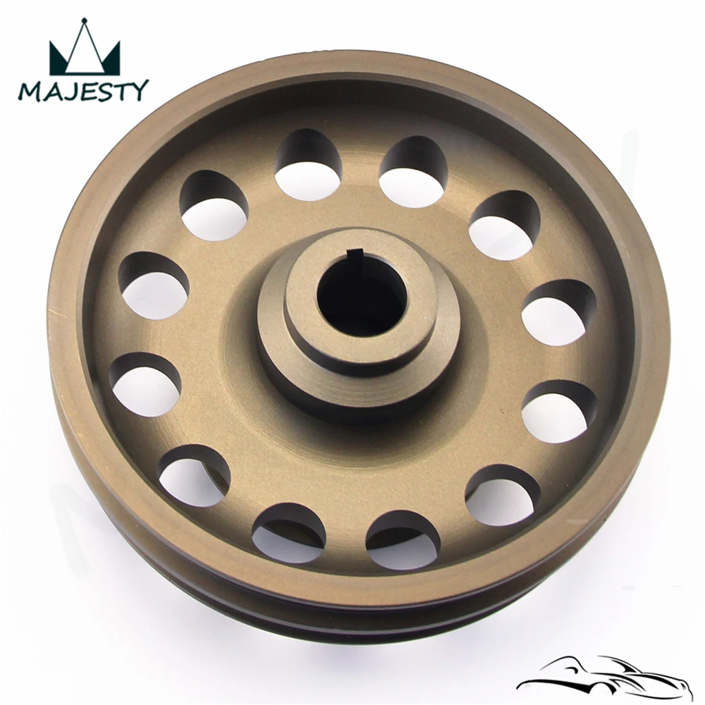 Гоночный Светильник Алюминиевый шкив коленчатого вала OEM размер для 96 00 C ** ivic SOHC